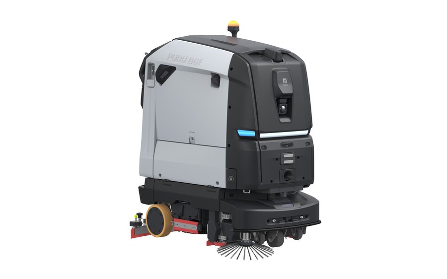BG1 micro scrubber robot