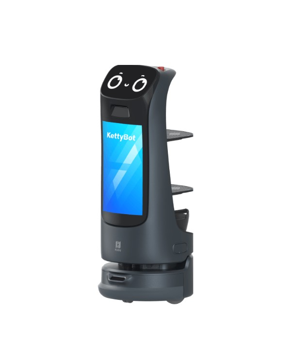 KettyBot Pro delivery and reception robot